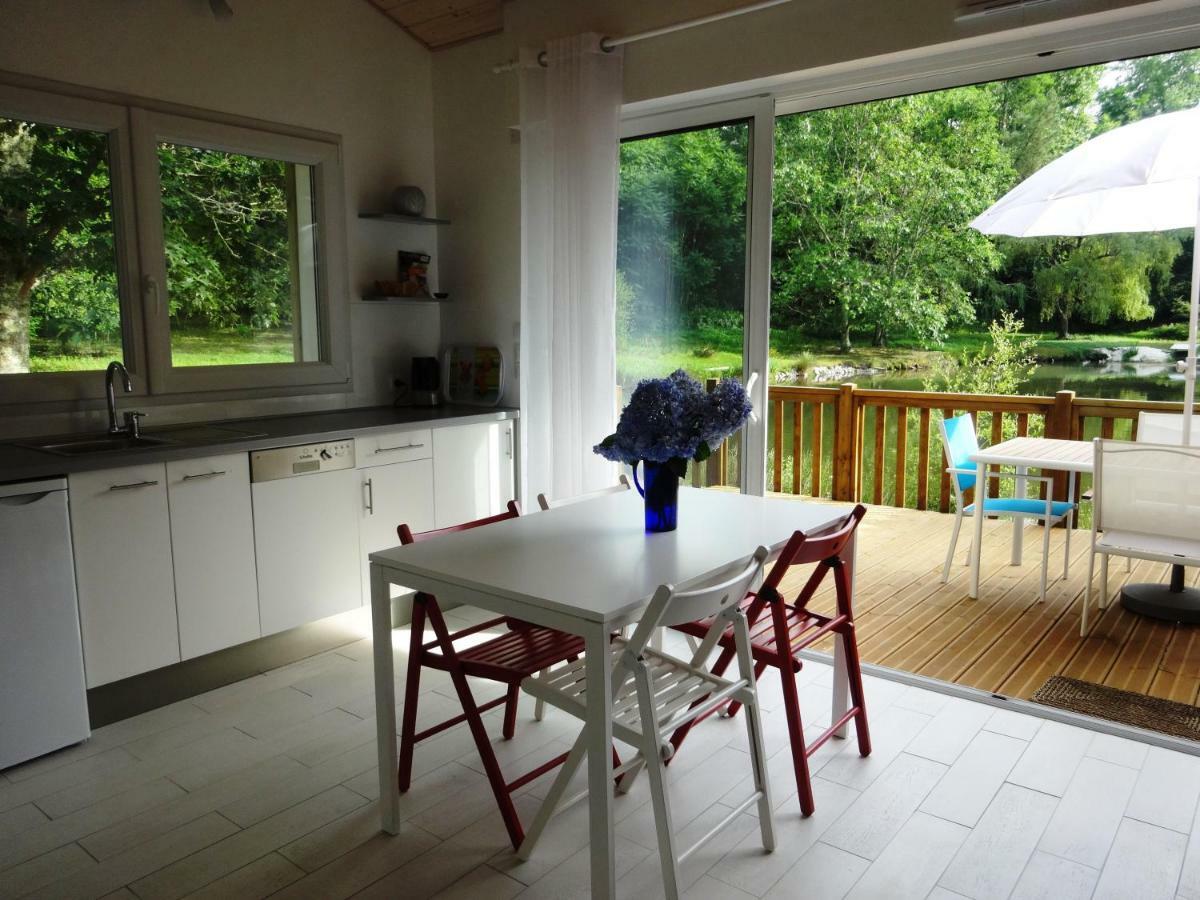 Chalet " Cote Lac " Castets Ngoại thất bức ảnh